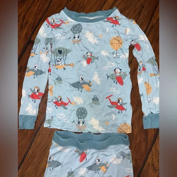 Little Sleepies OG Flyaway Airplanes 4t - Picture 5 of 7